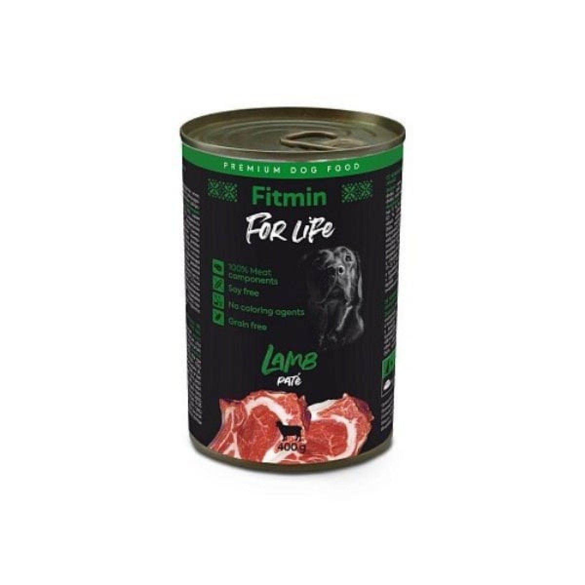 Fitmin For Life Kuzu Etli Pate Yetişkin Konserve Köpek Maması 400 Gr