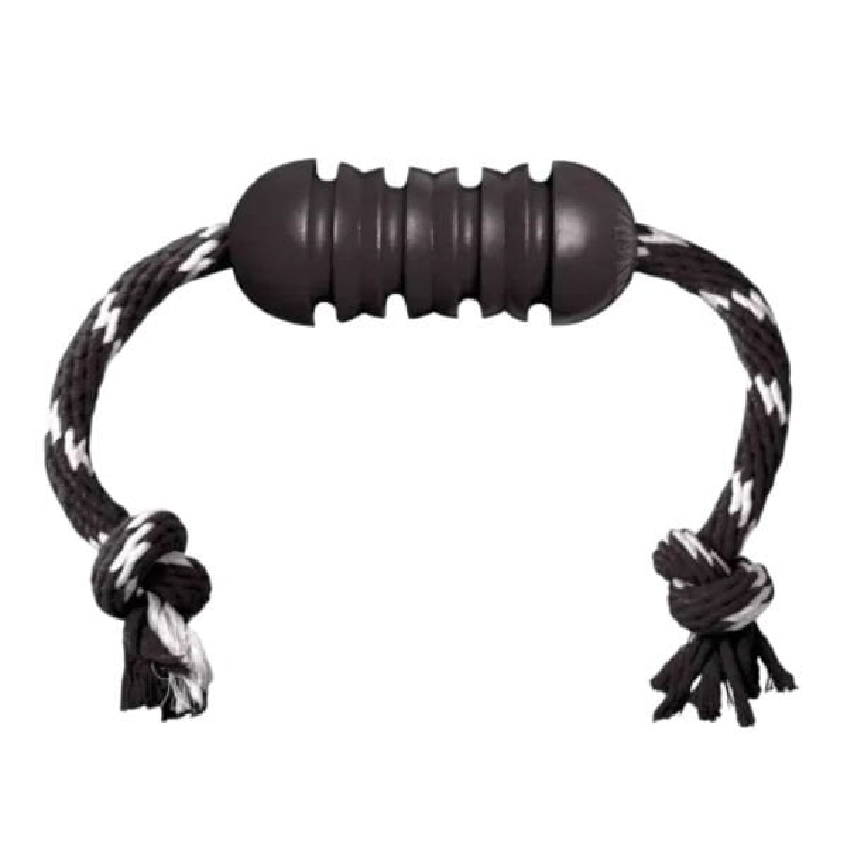 Kong Extreme Dental Diş Temizliği için İp Sallantılı Ultra Sert Köpek Oyuncağı Medium