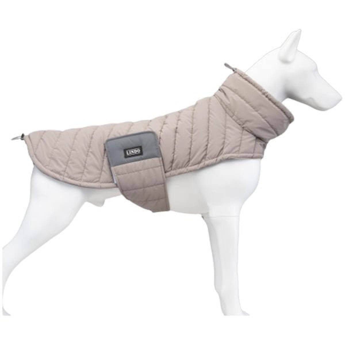 Lindo Dogs Air Puff Stone Köpek Montu Krem Beden 8