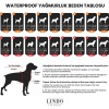 Lindo Dogs Aqua İçi Fileli Su Geçirmez Köpek Yağmurluğu Mavi Beden 8