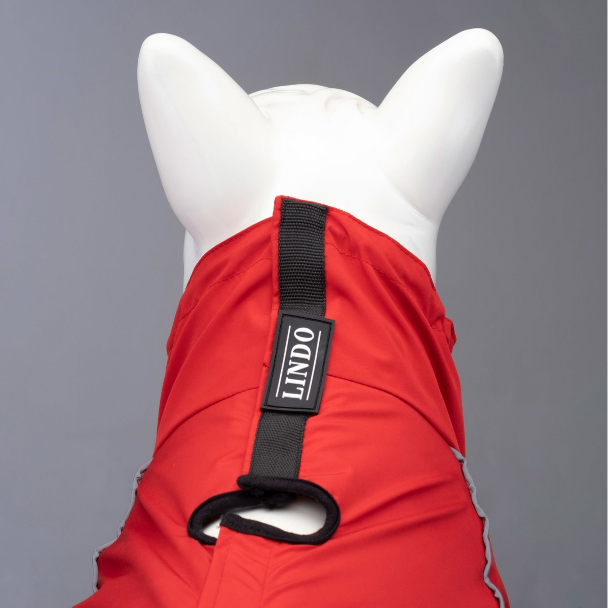 Lindo Dogs Quattro Nova Köpek Yağmurluğu Kırmızı Beden 5