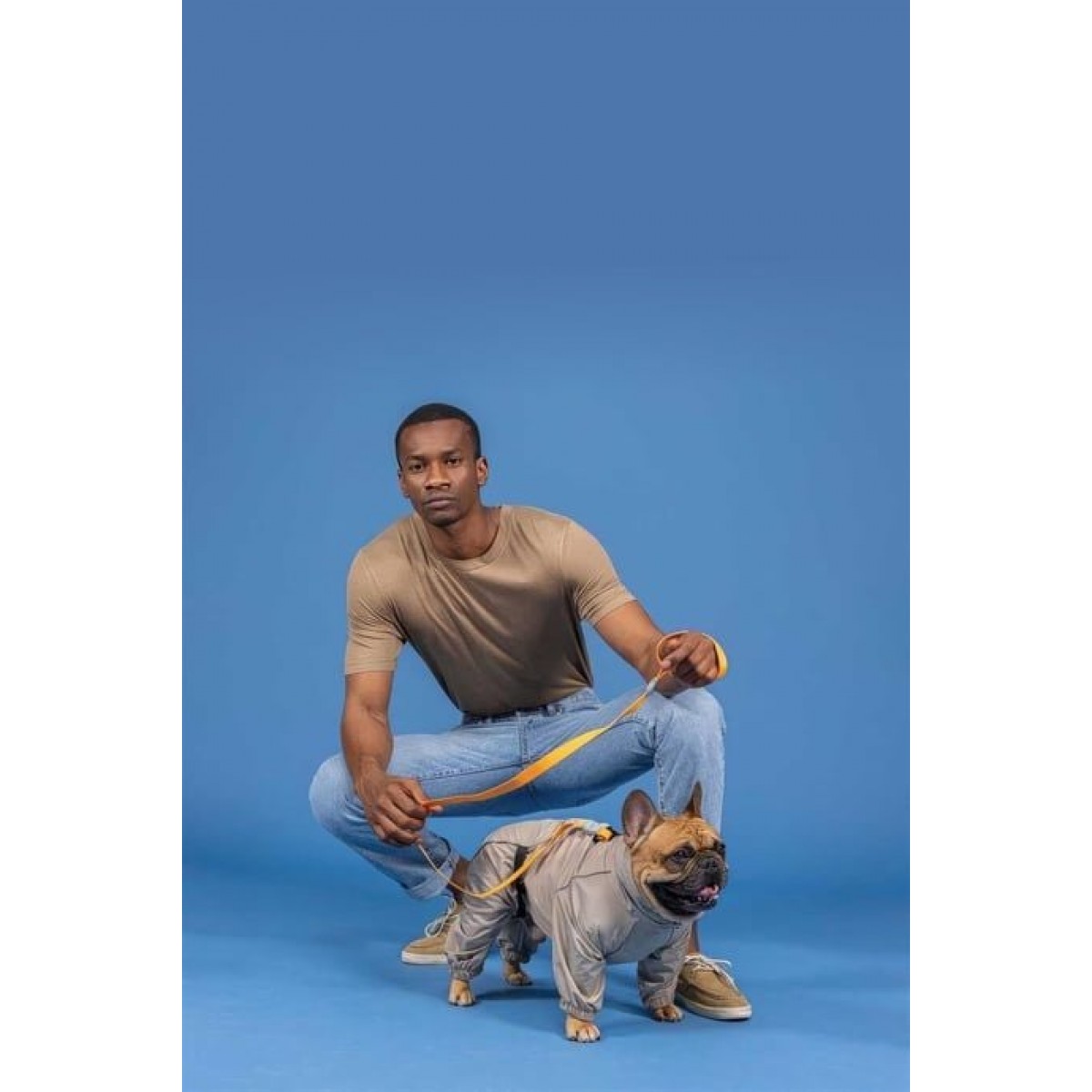 Lindo Dogs Quattro Sirius Köpek Yağmurluğu Bej Beden 4