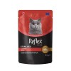 Reflex Plus Jöle İçinde Biftekli Pouch Kısırlaştırılmış Konserve Kedi Maması 85 Gr