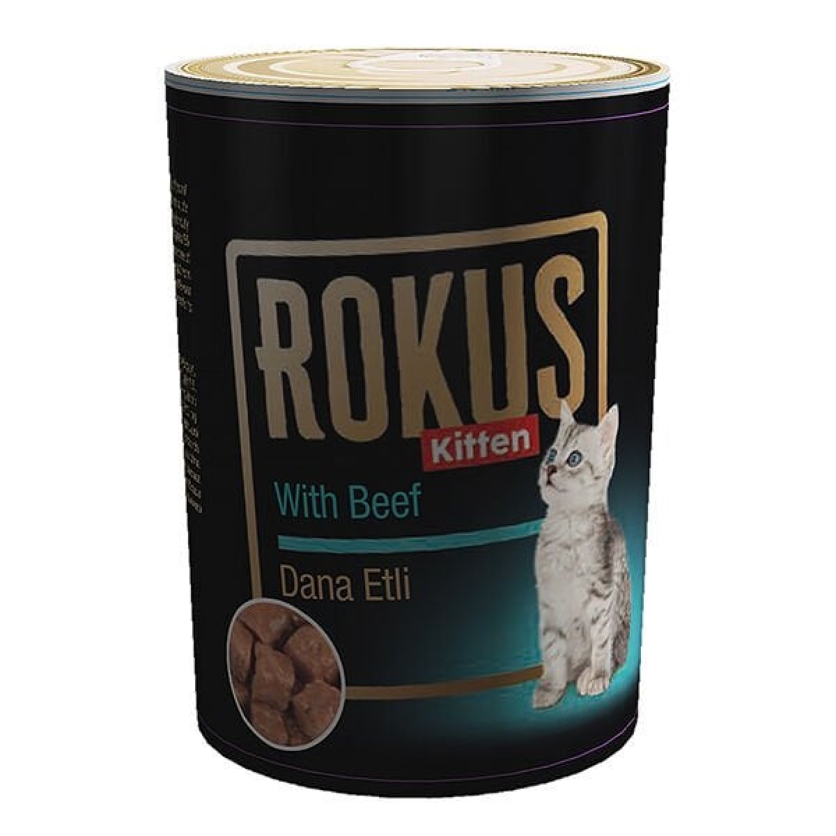 Rokus Tavuklu Yavru Konserve Kedi Maması 410 Gr