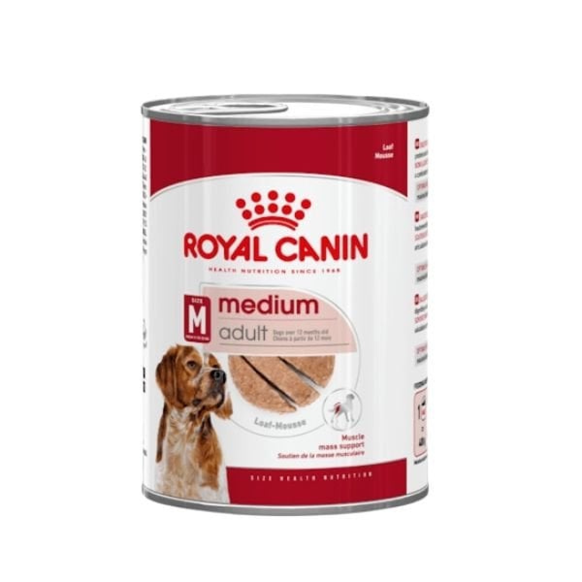 Royal Canin Loaf Mousse Orta Irk Ezme Yetişkin Konserve Köpek Maması 410 Gr